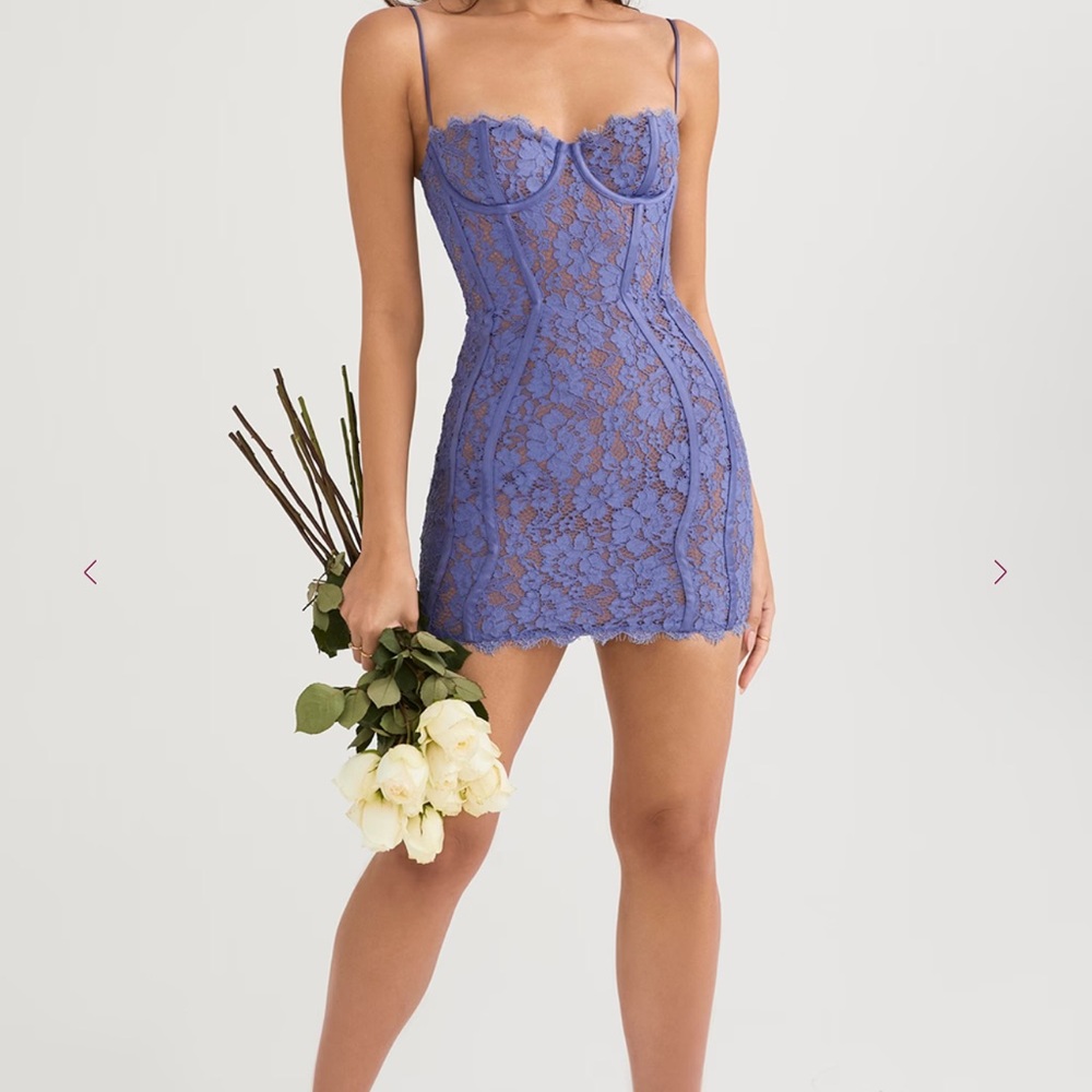 House of CB - lala lavender mini dress